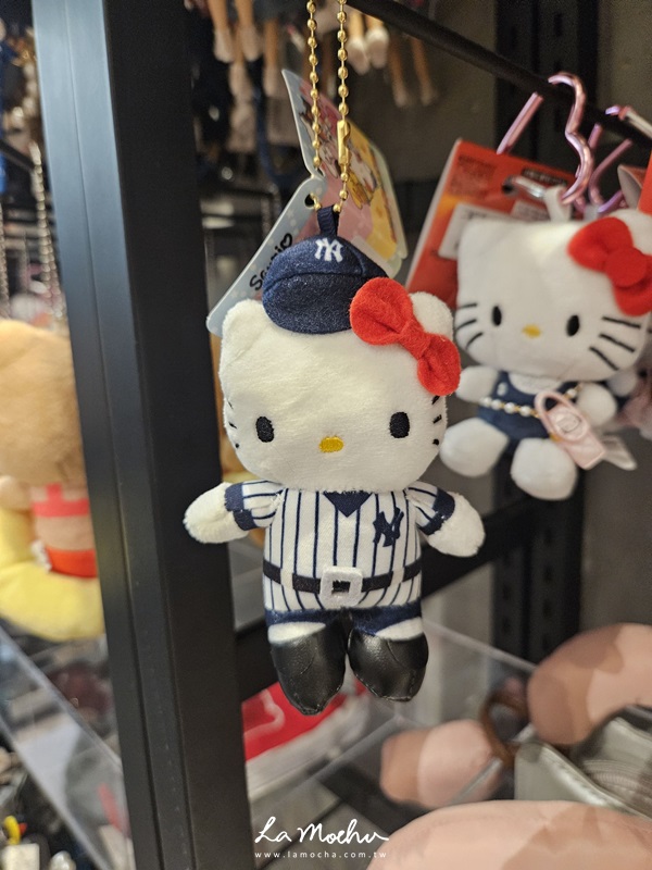 棒球洋基KITTY吊飾